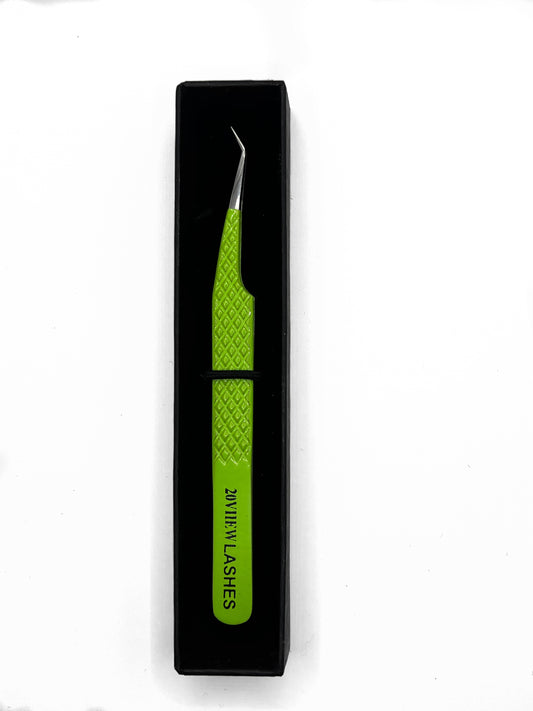 45 Degree Angle Fiber Tip Tweezer